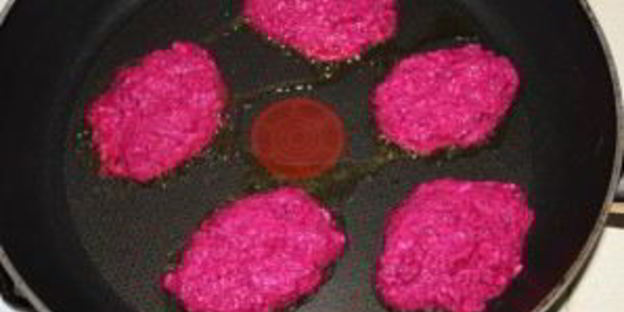 свекольные котлеты для детей