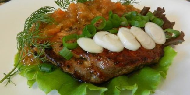 свиная котлета на кости