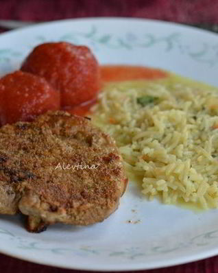 Свиные котлеты на косточке по-быстрому