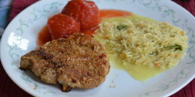 свиные котлеты на косточке по-быстрому