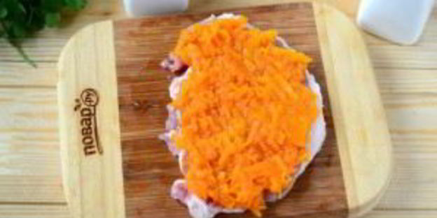 свиные котлеты с тыквенным паштетом