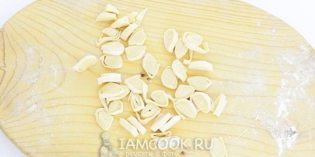 лапша домашняя на яйцах