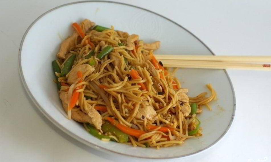 Рецепт лапши по-тайски
