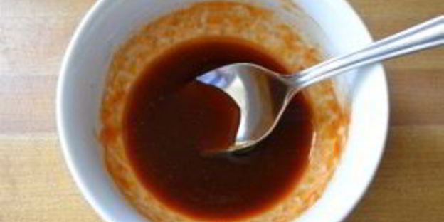 лапша под соусом