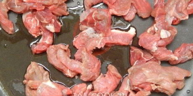 лапша с говядиной