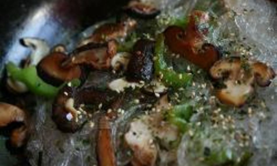 Рецепт лапши с грибами