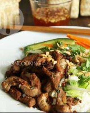 Лапша с мясом