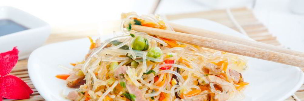 Лапша в воке