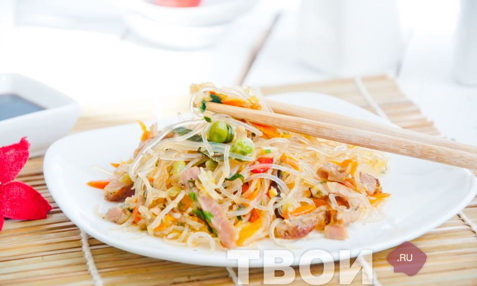 Рецепт лапши в воке