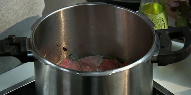 блинная лазанья с говяжьим легким