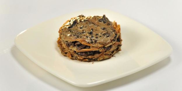 блинная лазанья с говяжьим легким