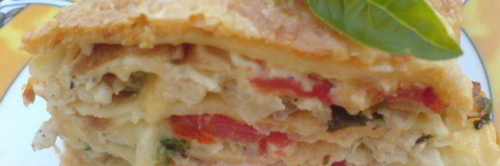 Блинная лазанья