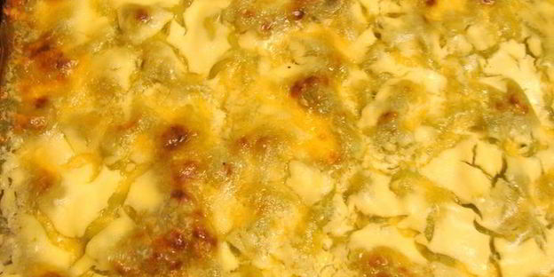 домашняя зеленая лазанья