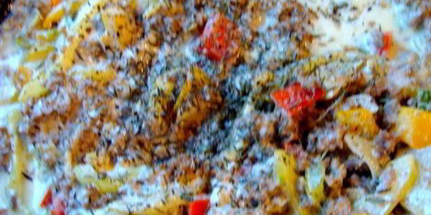 домашняя зеленая лазанья