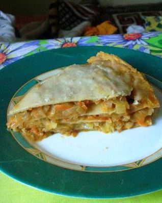 Капустная лазанья