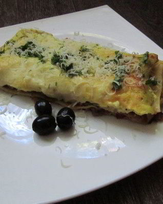 Лазанья грибная