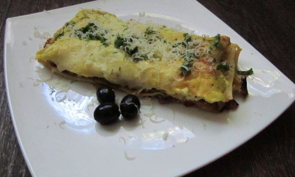 Рецепт лазаний грибная