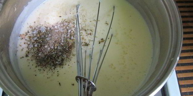 лазанья грибная