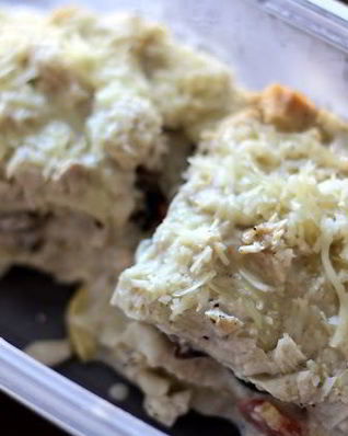 Лазанья из кабачков в мультиварке