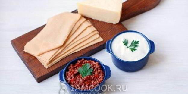 лазанья классическая с фаршем