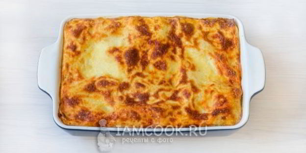 лазанья классическая с фаршем