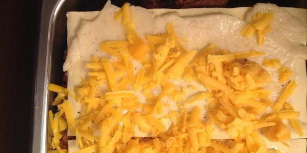 лазанья на раз-два-три