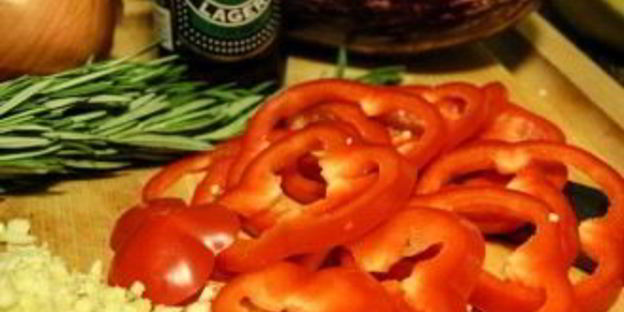 лазанья с баклажанами и грибами