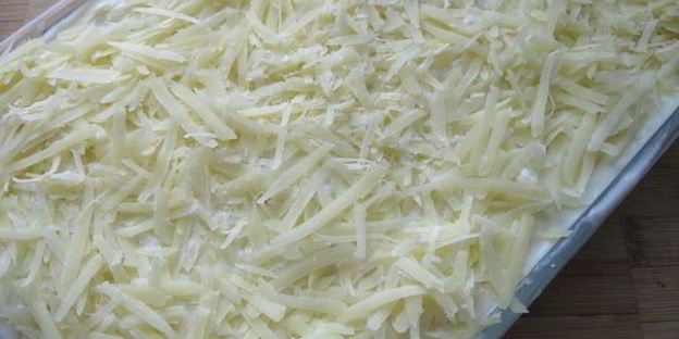 лазанья с брокколи, брюссельской капустой и грибами для гарфилда