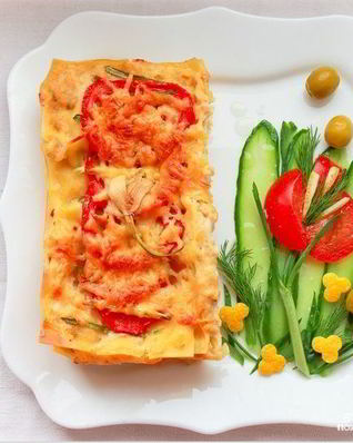 Лазанья с фаршем быстро