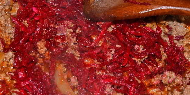 лазанья с гламурным соусом