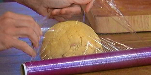 лазанья с грибами, козьим сыром и шпинатом