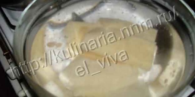 лазанья с курицей и грибами