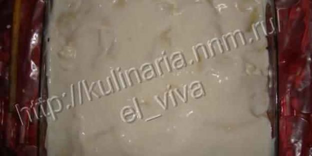 лазанья с курицей и грибами