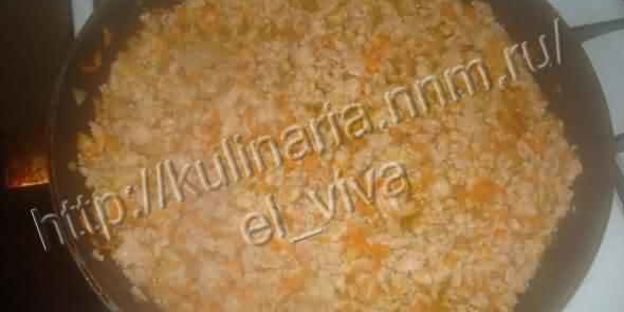 лазанья с курицей и грибами