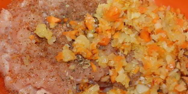 лазанья с курицей и шпинатом