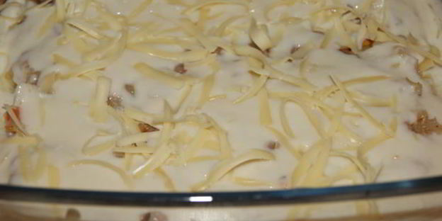 лазанья с курицей и шпинатом