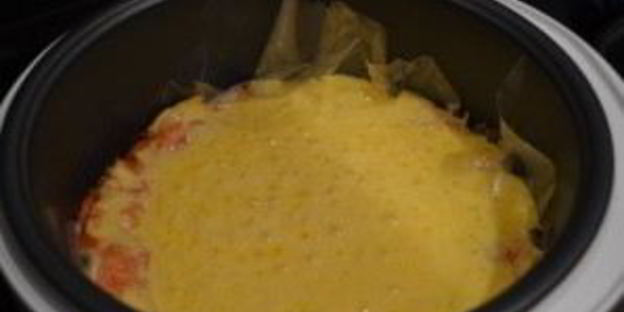 лазанья с курицей в мультиварке