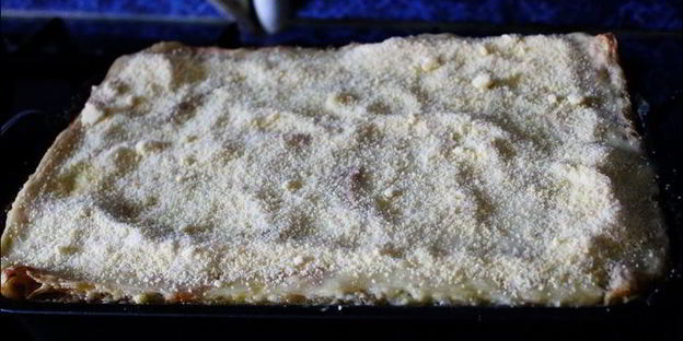 лазанья с лавашом