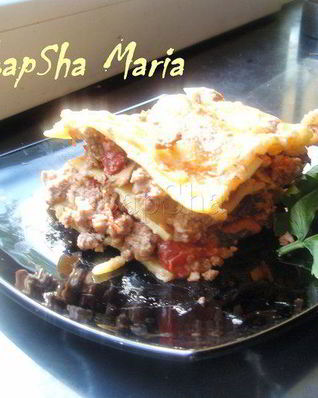 Лазанья с лисичками и сельдереем