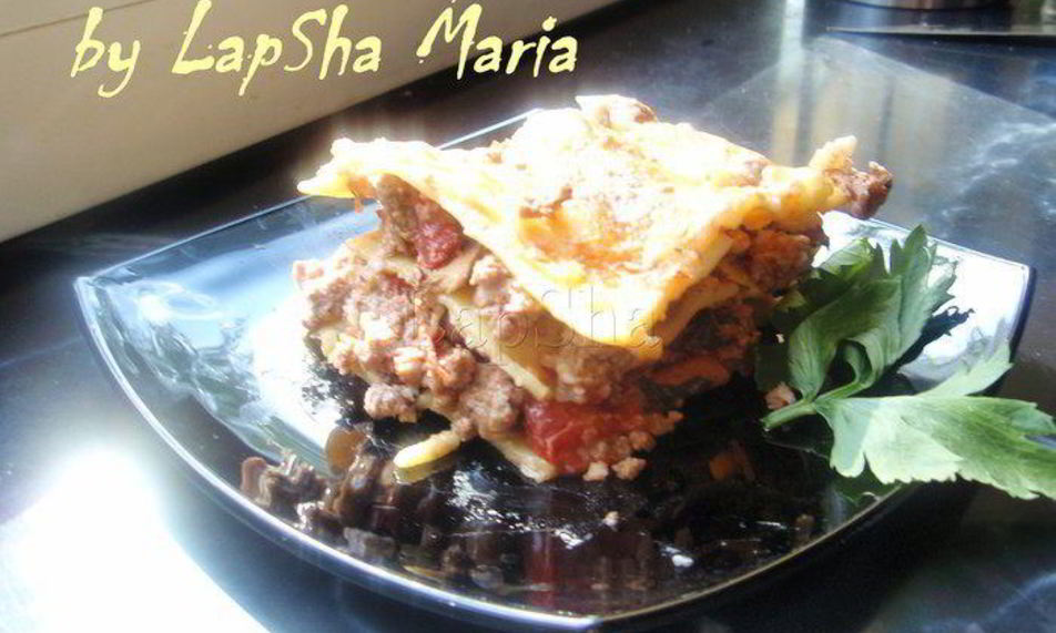 Рецепт лазаний с лисичками и сельдереем