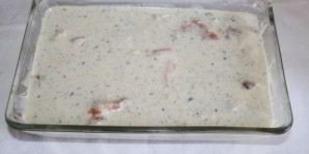 лазанья с лососем