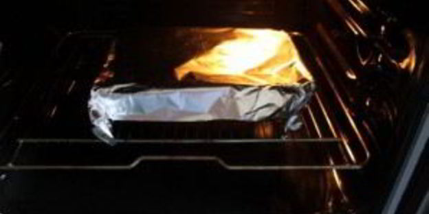 лазанья с лососем