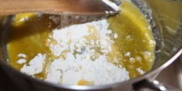 лазанья с лососем