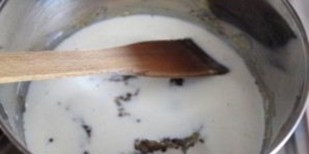 лазанья с лососем