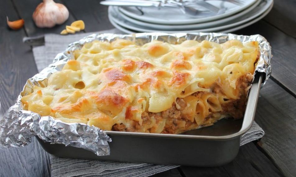 Рецепт лазаний с макаронами рожками