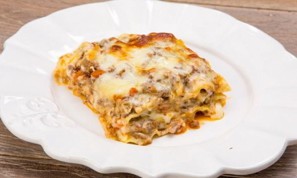 Рецепт лазаний с мясным фаршем, соусом и грибами