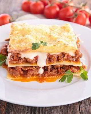 Лазанья с мясом