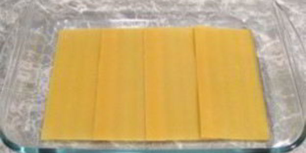 лазанья с сыром и ветчиной