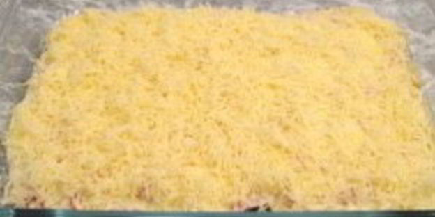 лазанья с сыром и ветчиной