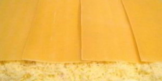 лазанья с сыром и ветчиной